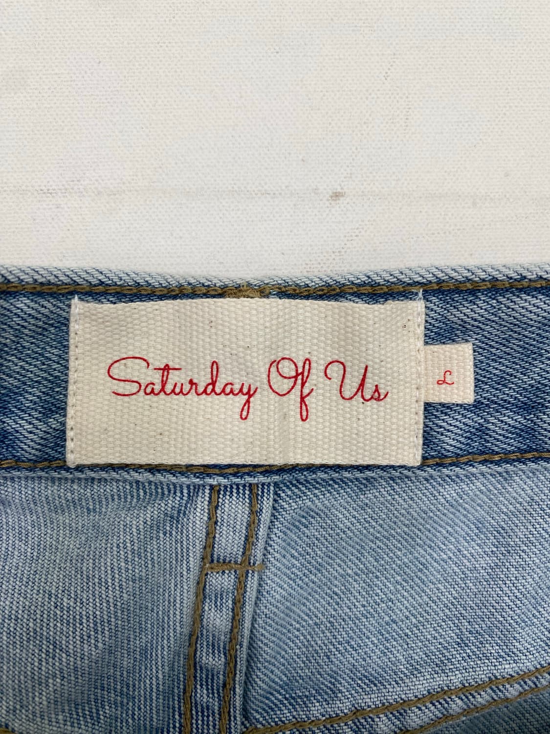 Saturday Of Us 연청 데님 L 상품이미지3