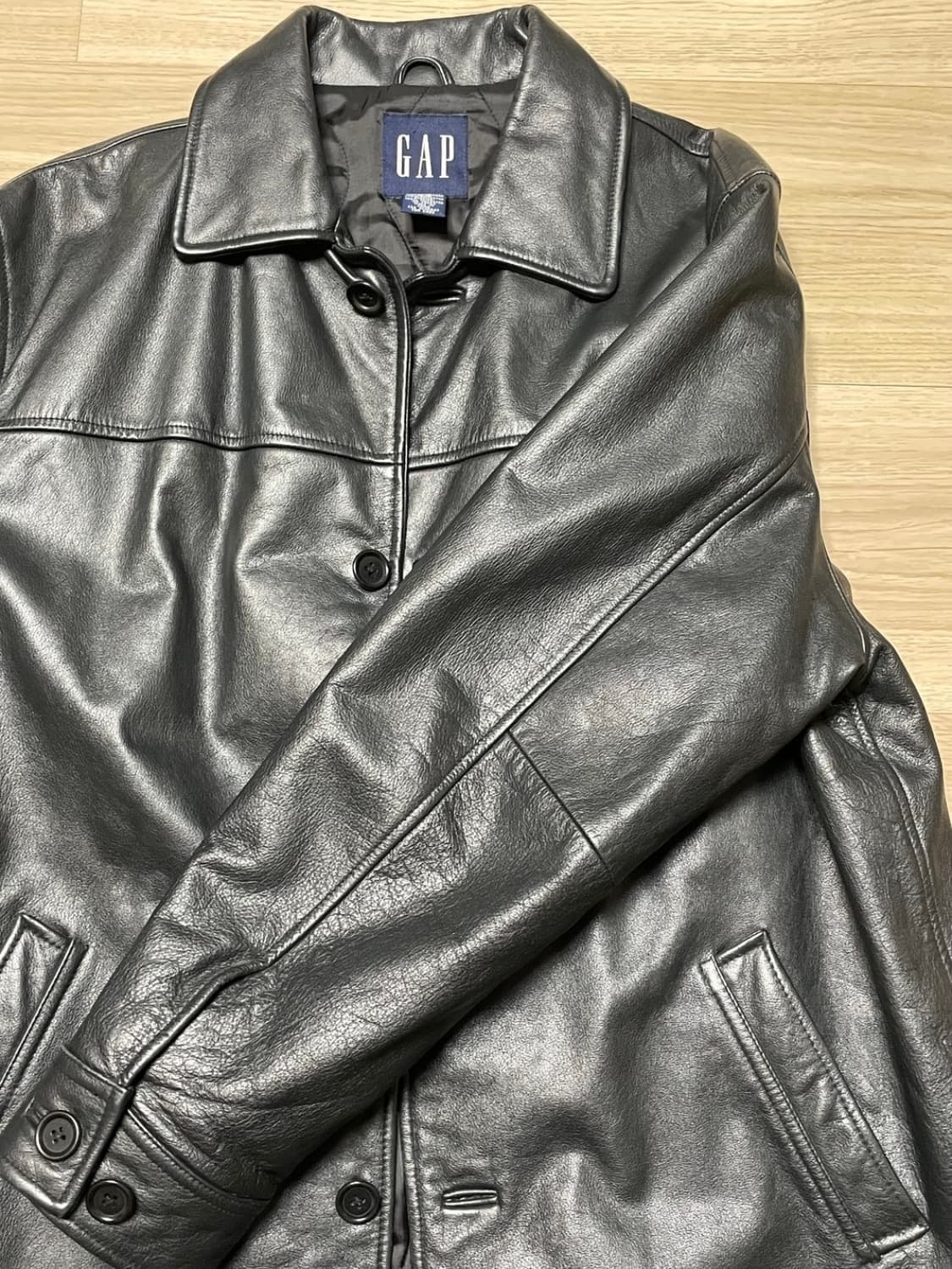 올드갭 레더 카코트 m 상품이미지4