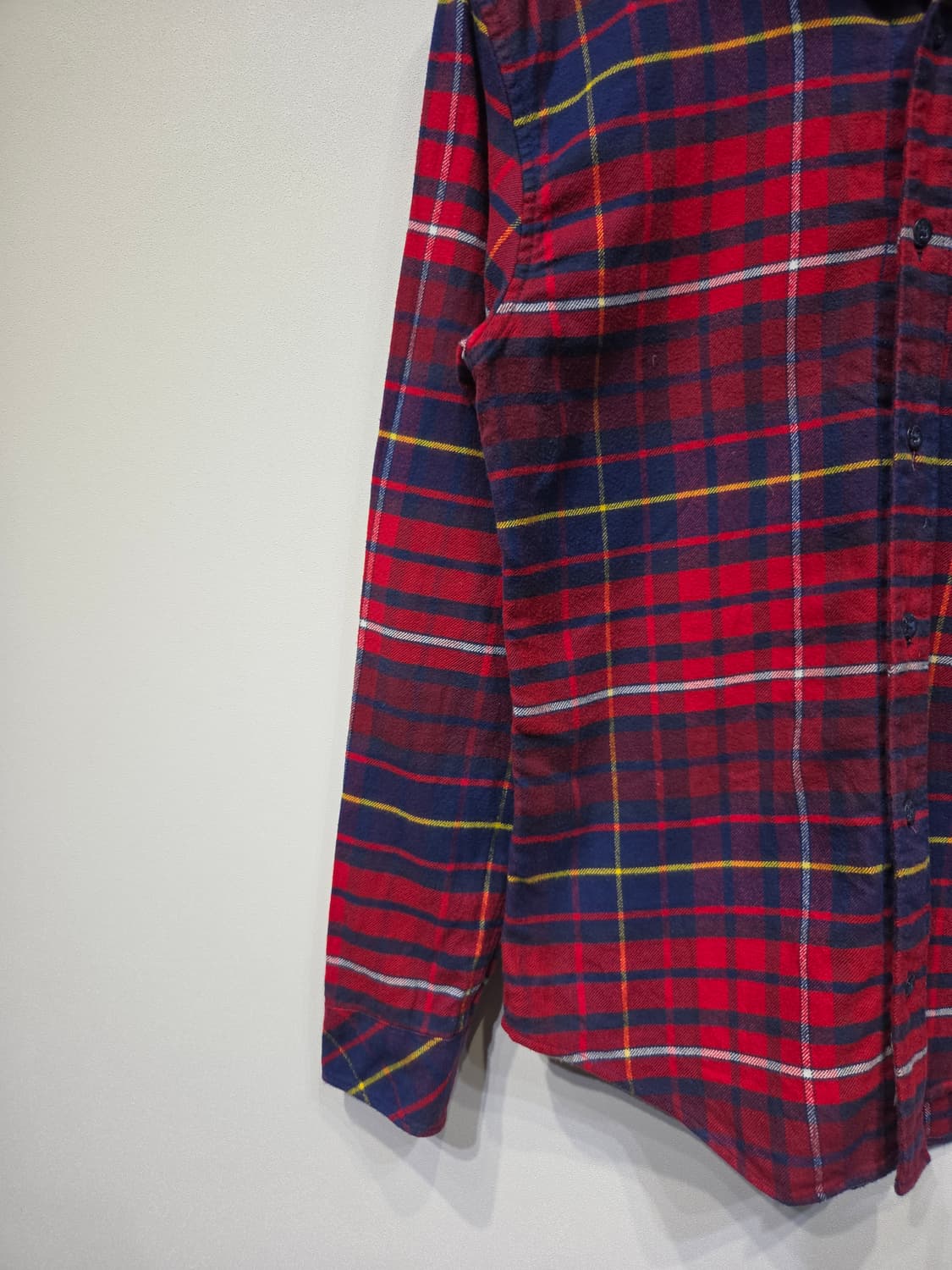 타미힐피거 데님 체크 겨울 긴팔 셔츠 상품이미지4