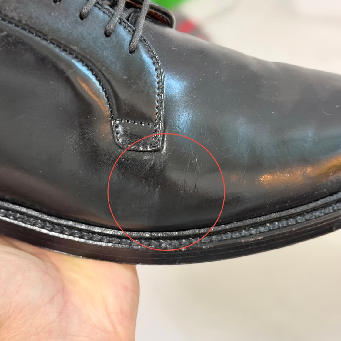 [10.5D] 알든 9901 블랙 코도반 더비 (Restoration) 상품이미지8
