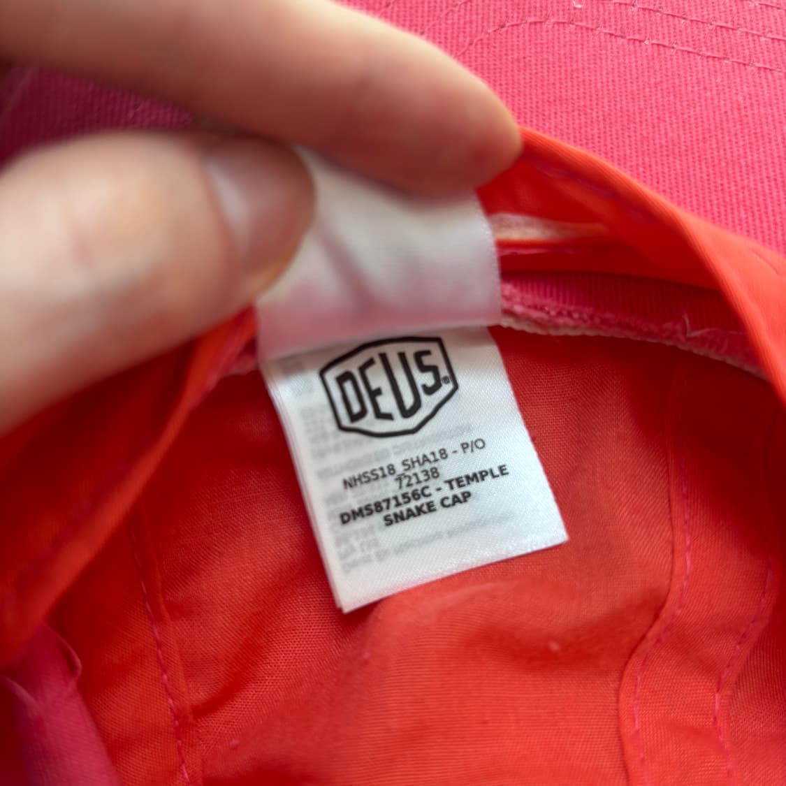 데우스 엑스 마키나 자수 볼캡 모자 (Deus Ex Machina) 상품이미지6