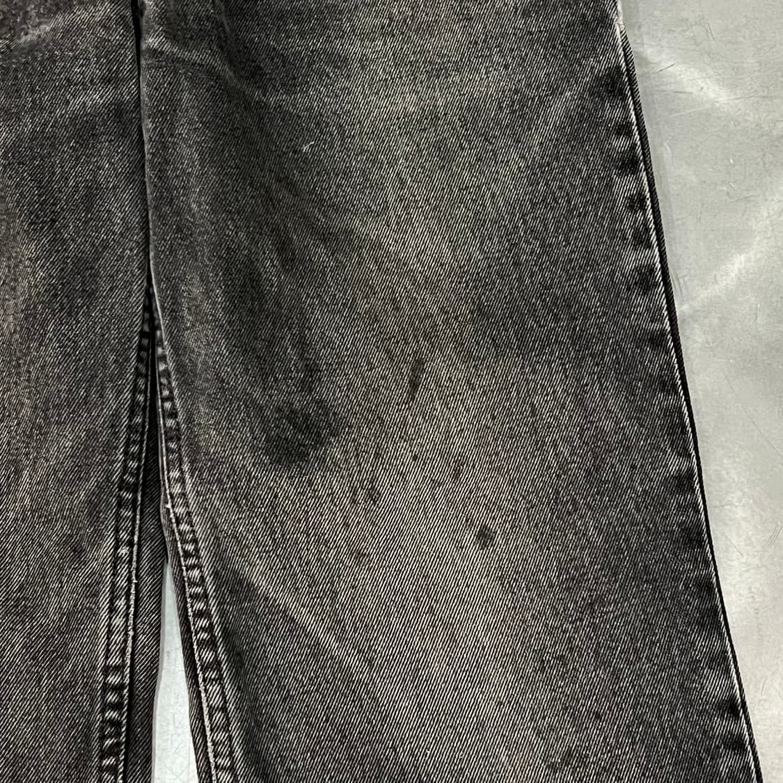  리바이스 505 흑청 데님팬츠 y16378 상품이미지4