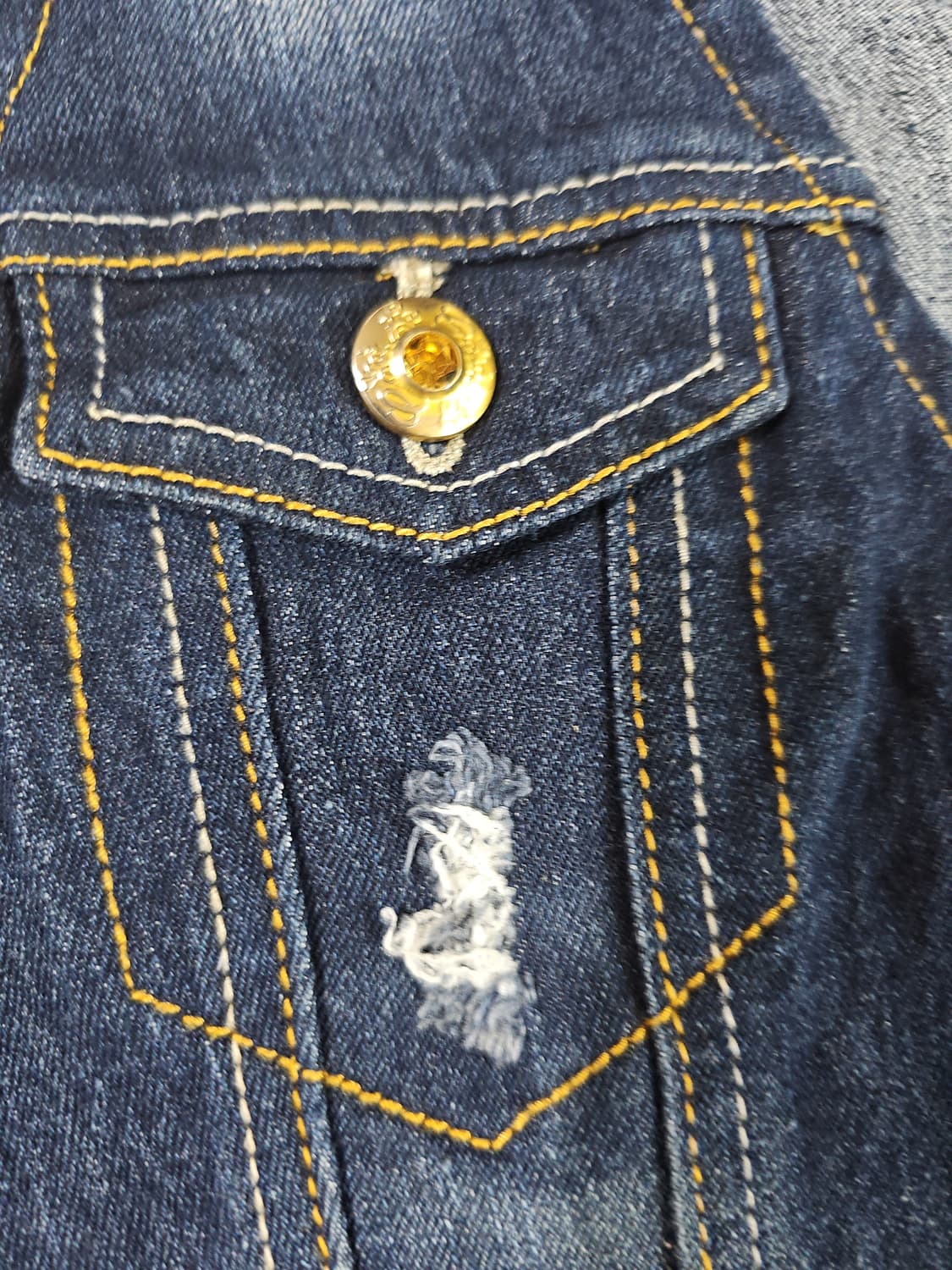 COOGI 쿠지 빈티지 여성 데님 베스트 y2k 쿠기 상품이미지5