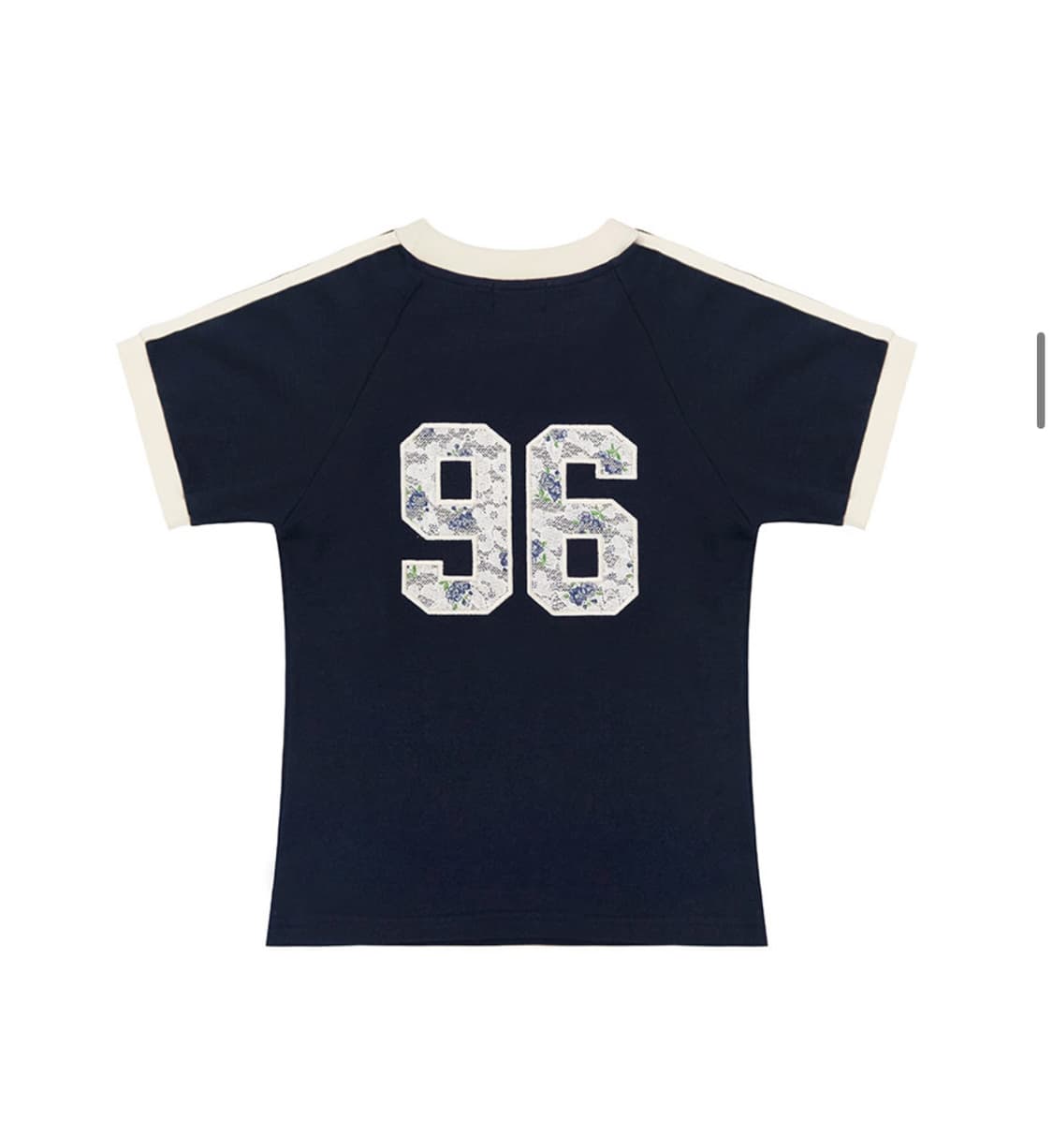 락케이크 Sports 96 Lace Crop Top - Navy 상품이미지3