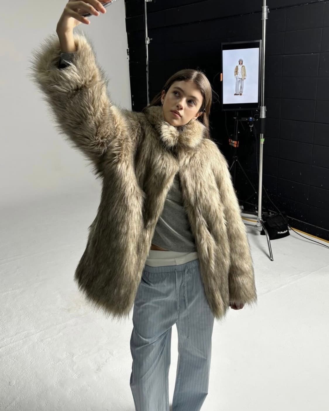 애프터아워즈 퍼자켓 상품이미지1