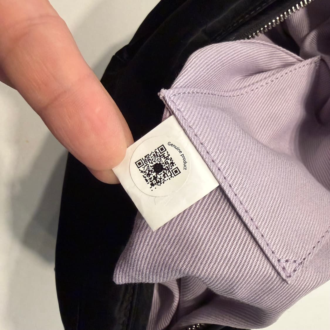 분크 오르빗 블랙 퀼팅 숄더백 + 미니 파우치 세트 상품이미지5