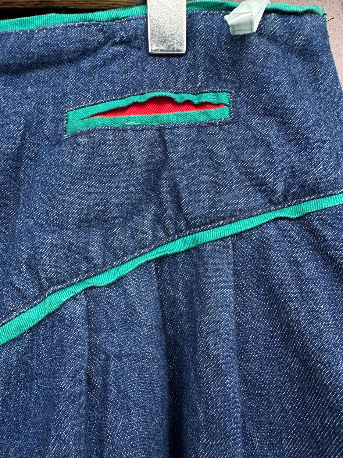  로맨틱 빈티지 데님 스커트 상품이미지5