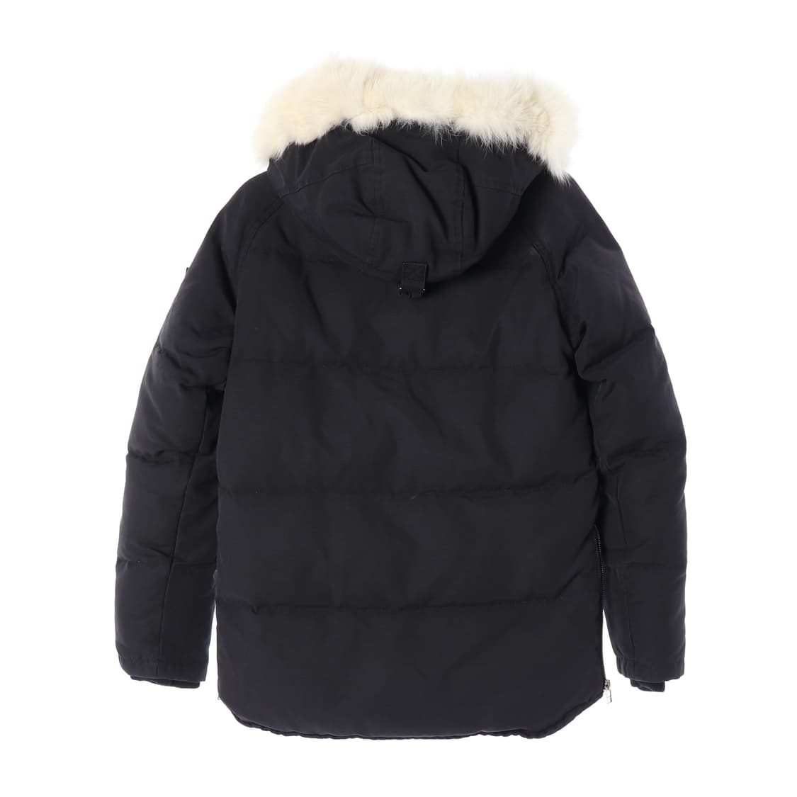 무스너클 퍼 트리밍 후드 다운 숏패딩 상품이미지3