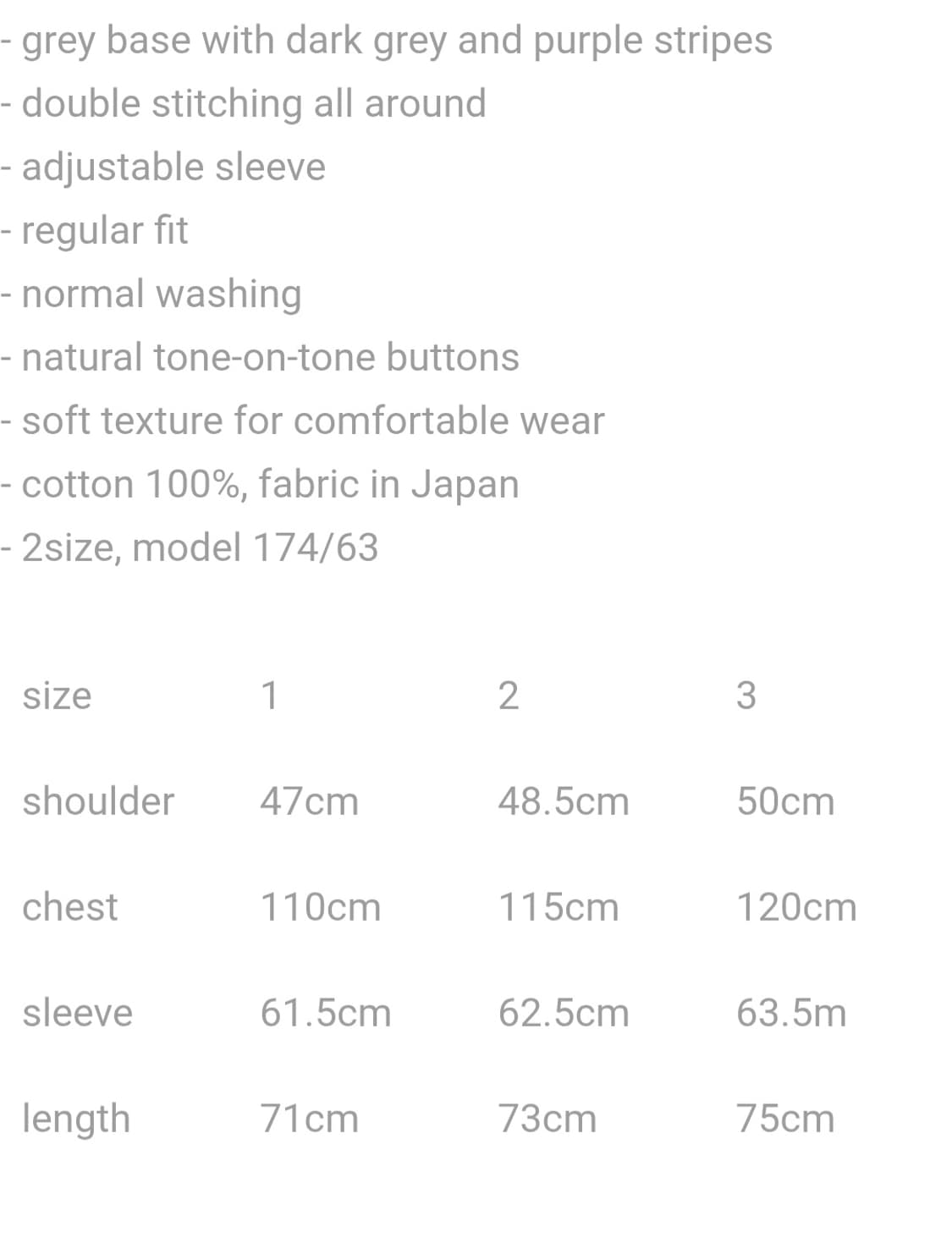 [2] 홈리 homly plain striped shirt 상품이미지3