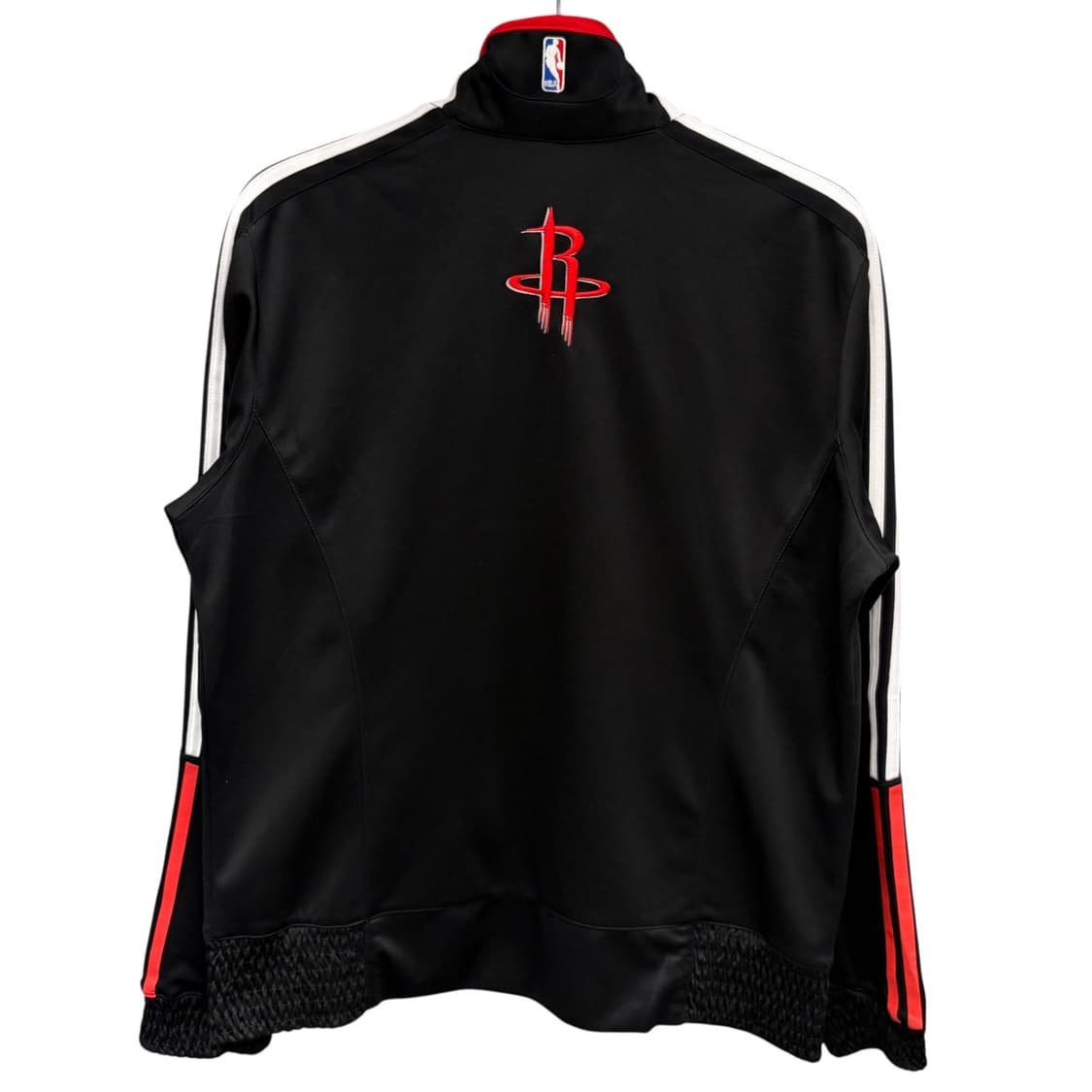 아디다스 X NBA 휴스턴 로키츠 블랙 트랙탑 져지 XL 상품이미지4