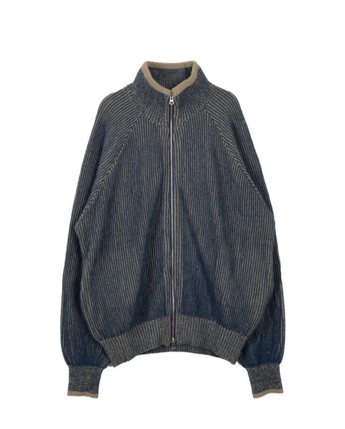 투웨이 니트 집업 상품이미지1