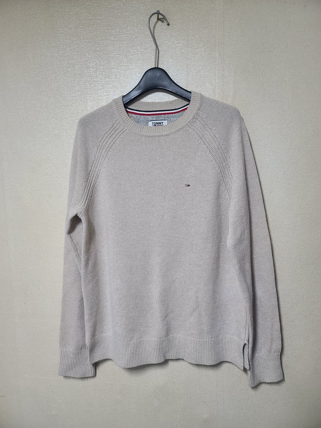 타미진스 울 솔리드 크루넥 니트 상품이미지1