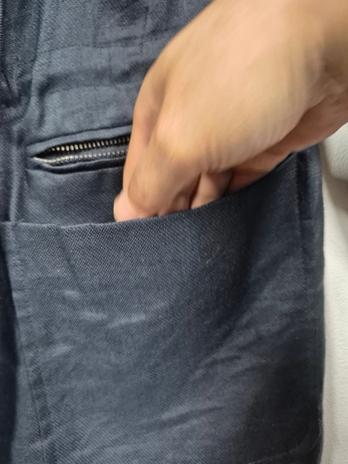 부르니 라이더 스타일 린넨 자켓 상품이미지6