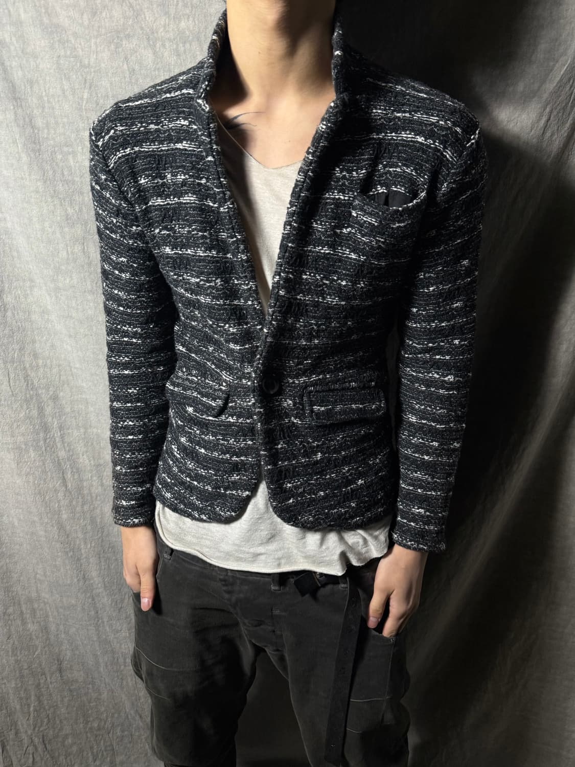 FUGA Textured Tweed Jacket 상품이미지1