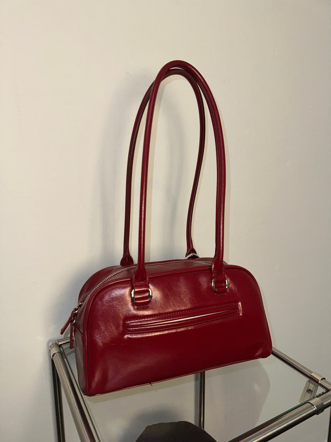 스탠드오일 츄비백 딥레드 숄더백 os 상품이미지5