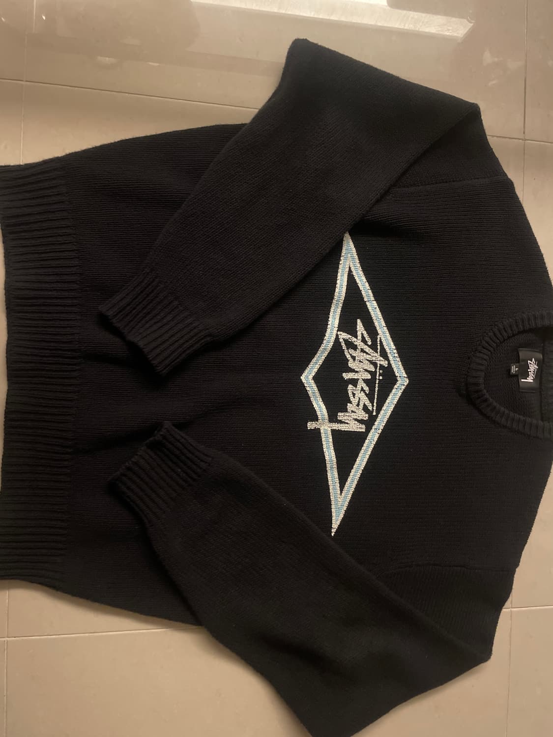 스투시 서프 팀 스웨터 L(니트) 상품이미지2