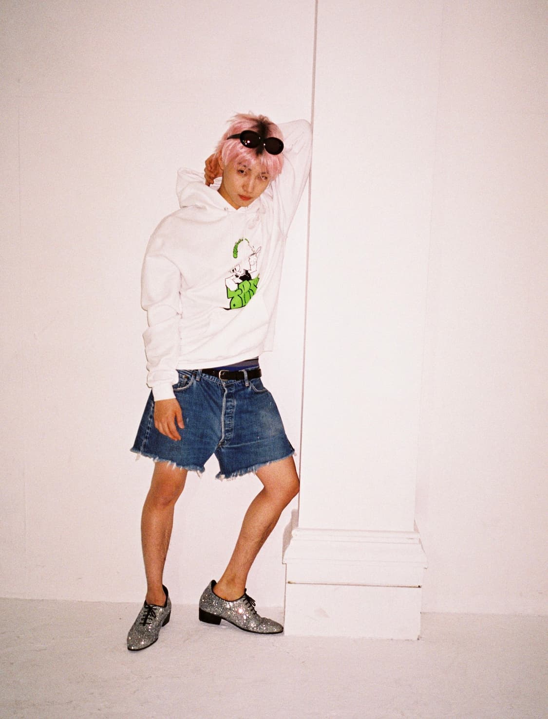 90s Levi's 501 빈티지 리바이스 쇼츠 흑청 반바지 상품이미지2