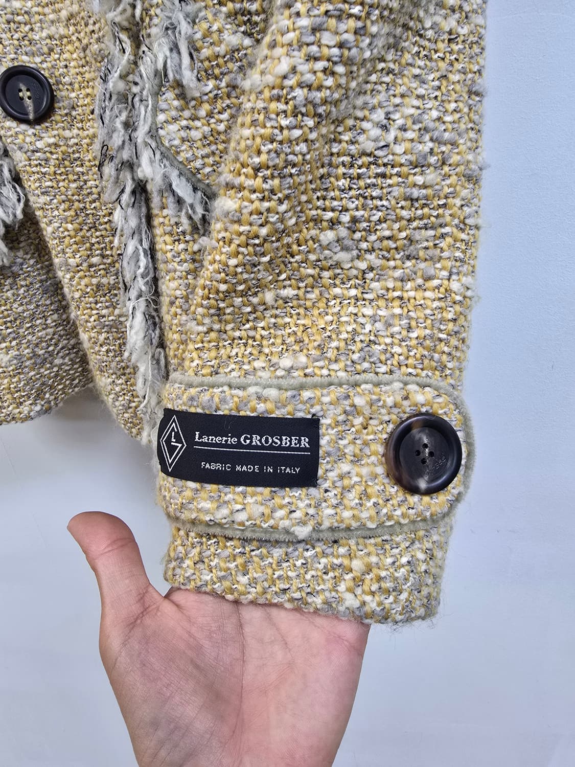 오브제 도톰 울 트위드 자켓 상품이미지6