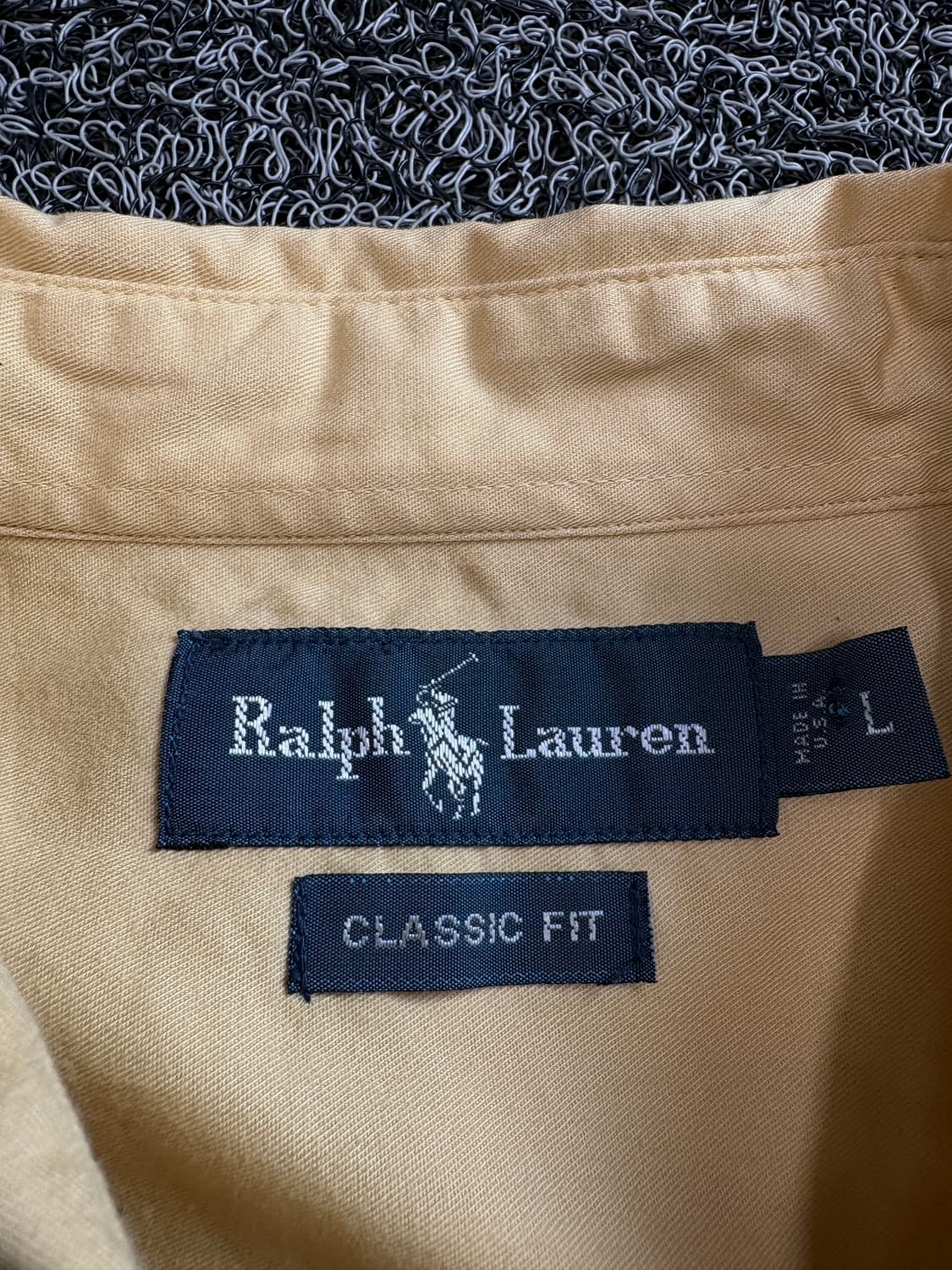 폴로 랄프로렌 포니로고 아카이브 솔리드 셔츠 4010 상품이미지4