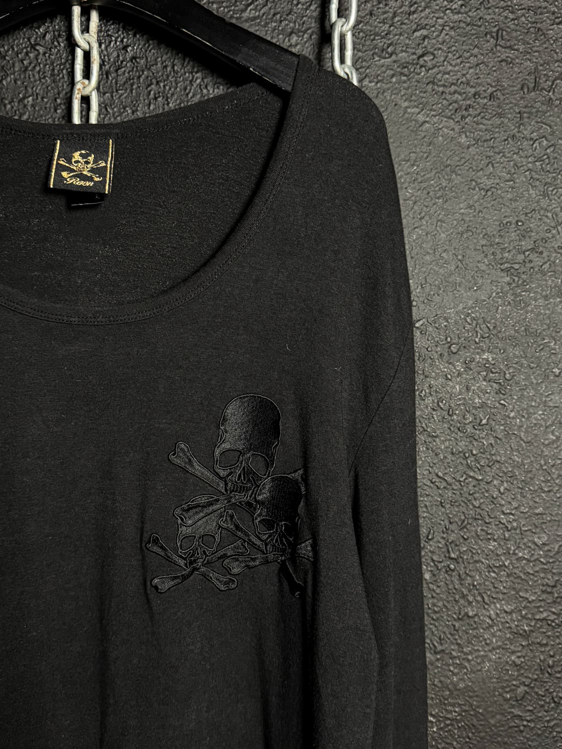 Roen Gold Label – Leopard Skull Long-Sle 상품이미지4