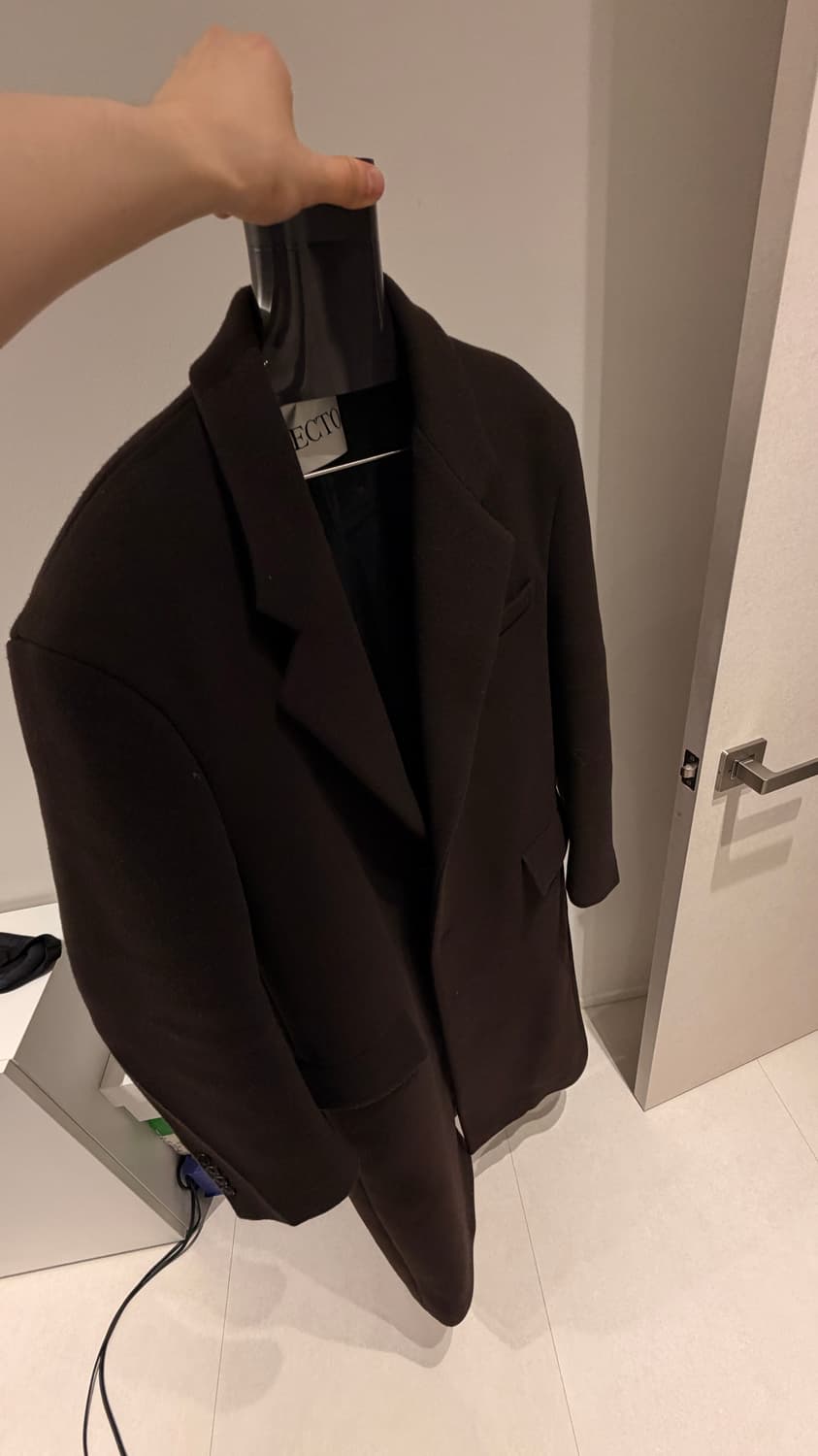 렉토 타스마니아 코트 다크브라운 S 상품이미지5