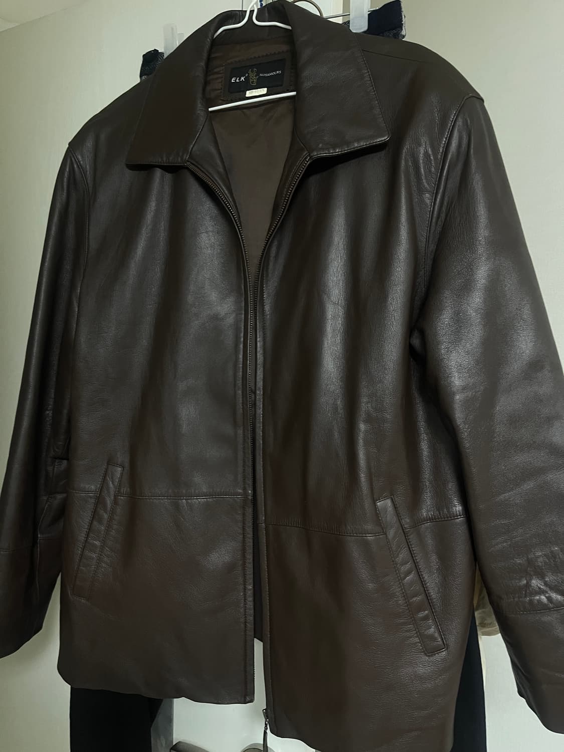 ELK nosamours leather 양가죽 자켓 105사이즈 상품이미지1