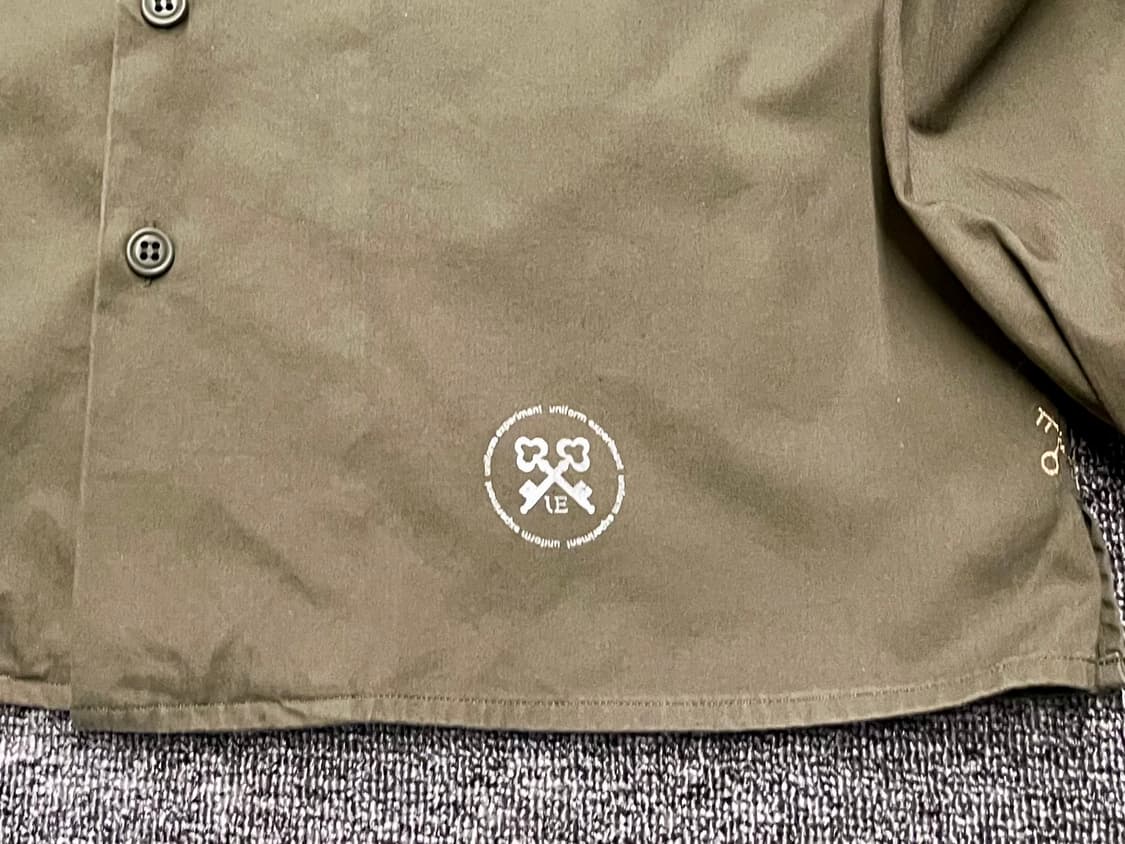 [100] 유니폼 엑스페리먼트 밀리터리 셔츠  상품이미지6