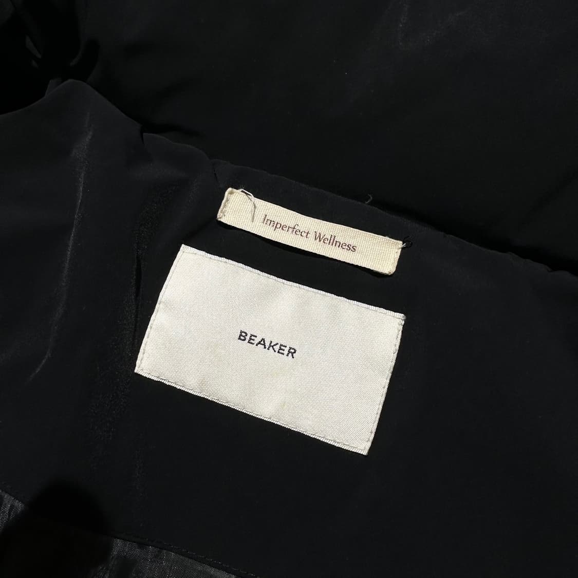 Beaker 비이커 구스다운 푸퍼 숏패딩 블랙 상품이미지5
