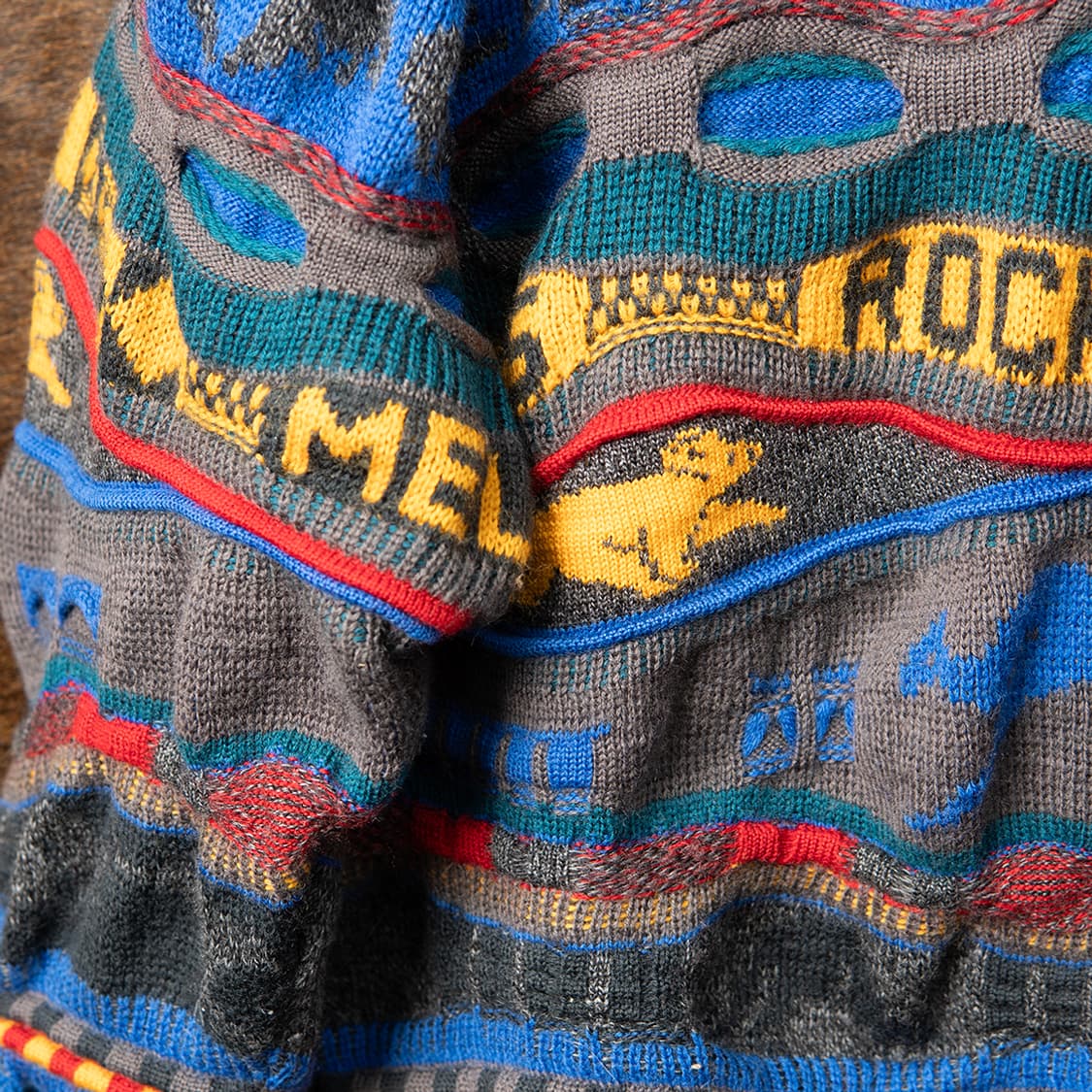 [105] 90s EMAROO by HYSPORT 3D 니트 스웨터  상품이미지2