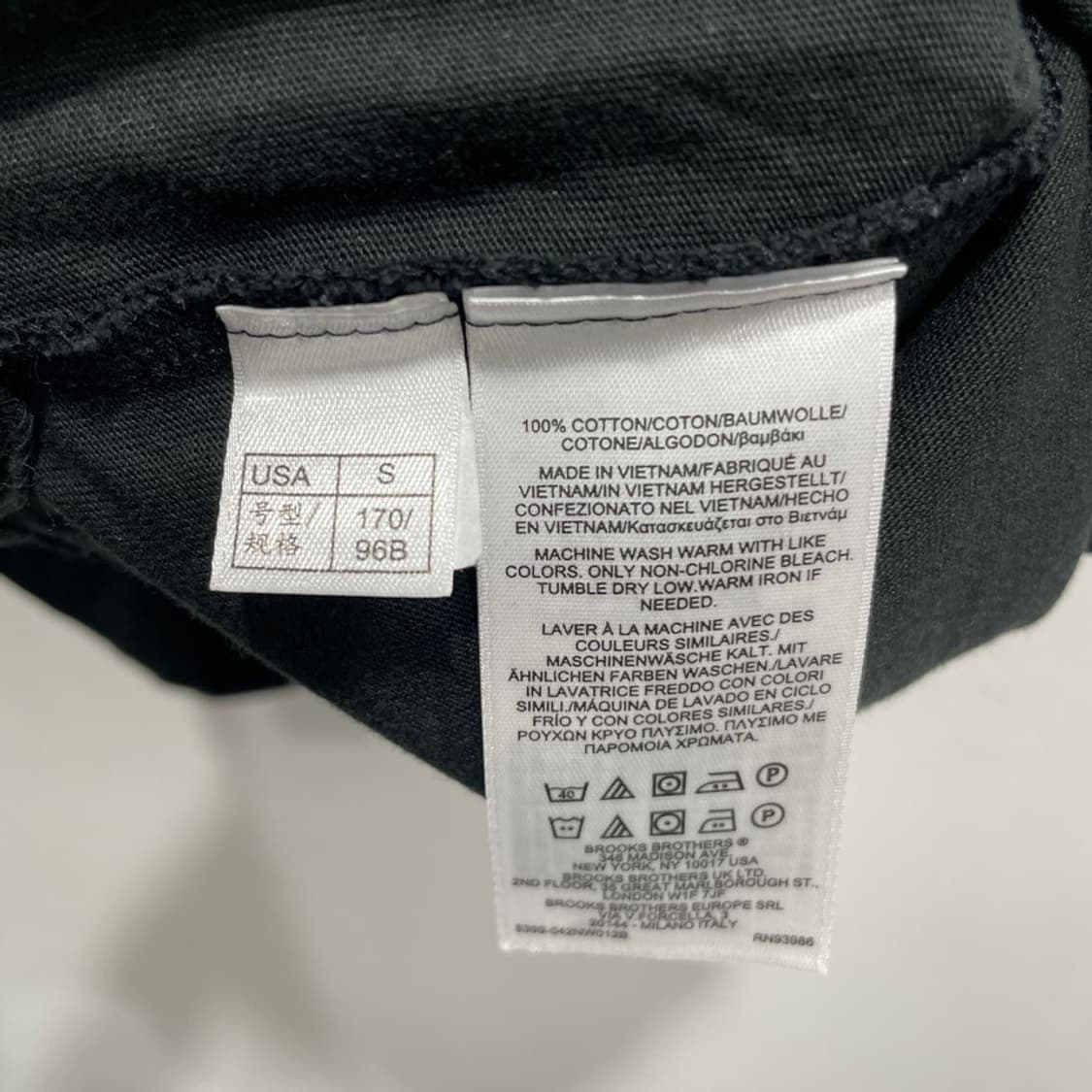 브룩스브라더스 로고 반팔티 상품이미지6