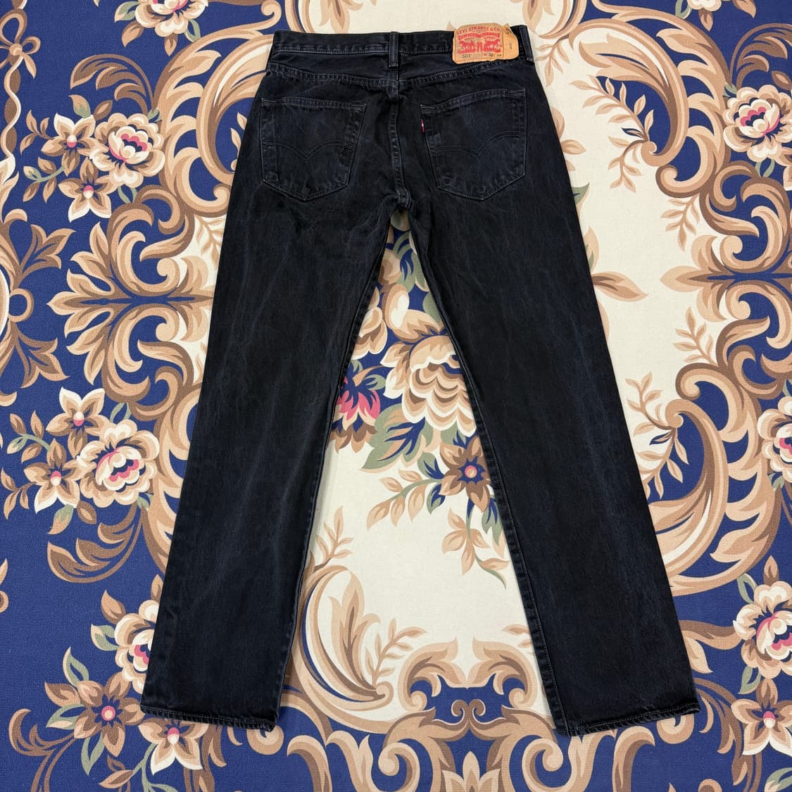 (30)리바이스Levis 501블랙데님팬츠 상품이미지1