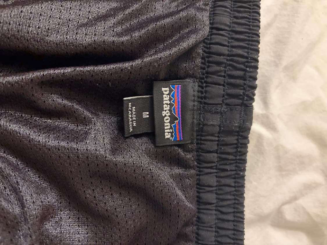 파타고니아 배기스 쇼츠 5인치 블랙 M 상품이미지3