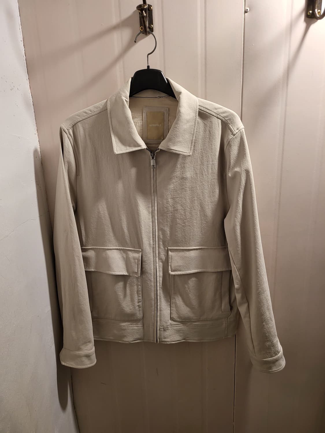 [100]빈폴  린넨 블루종 자켓 상품이미지1