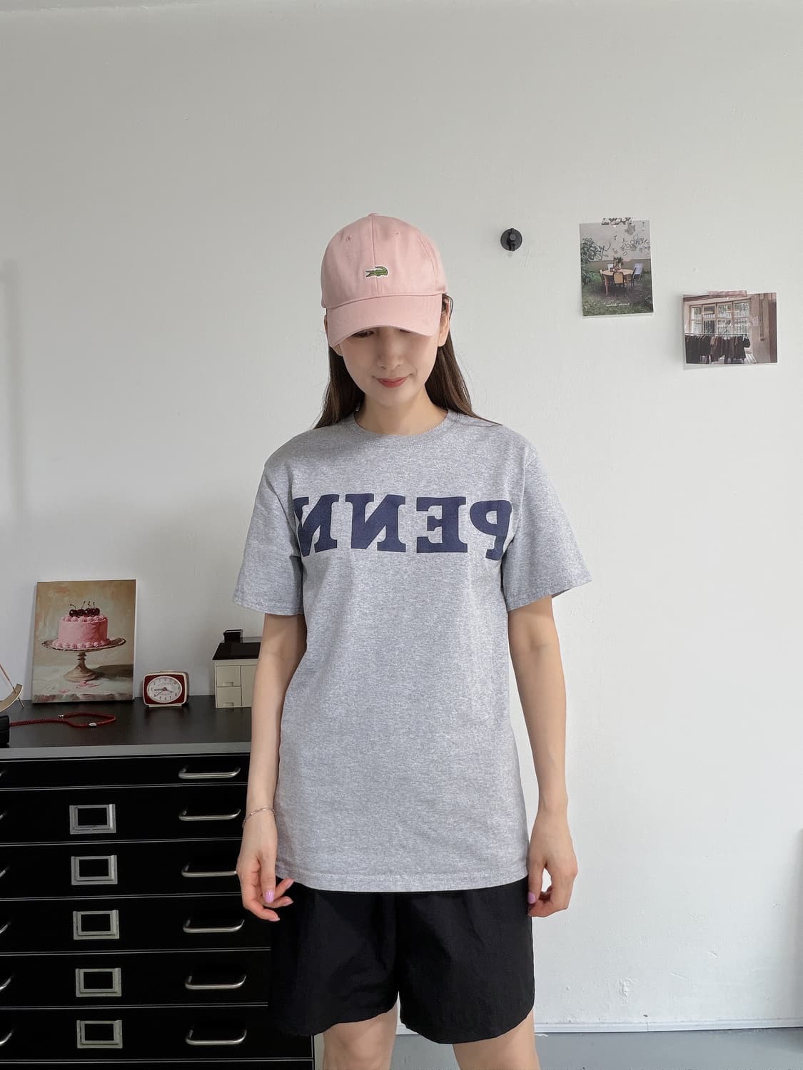 [S] 챔피온 펜실베니아 스펠아웃 티셔츠 상품이미지1