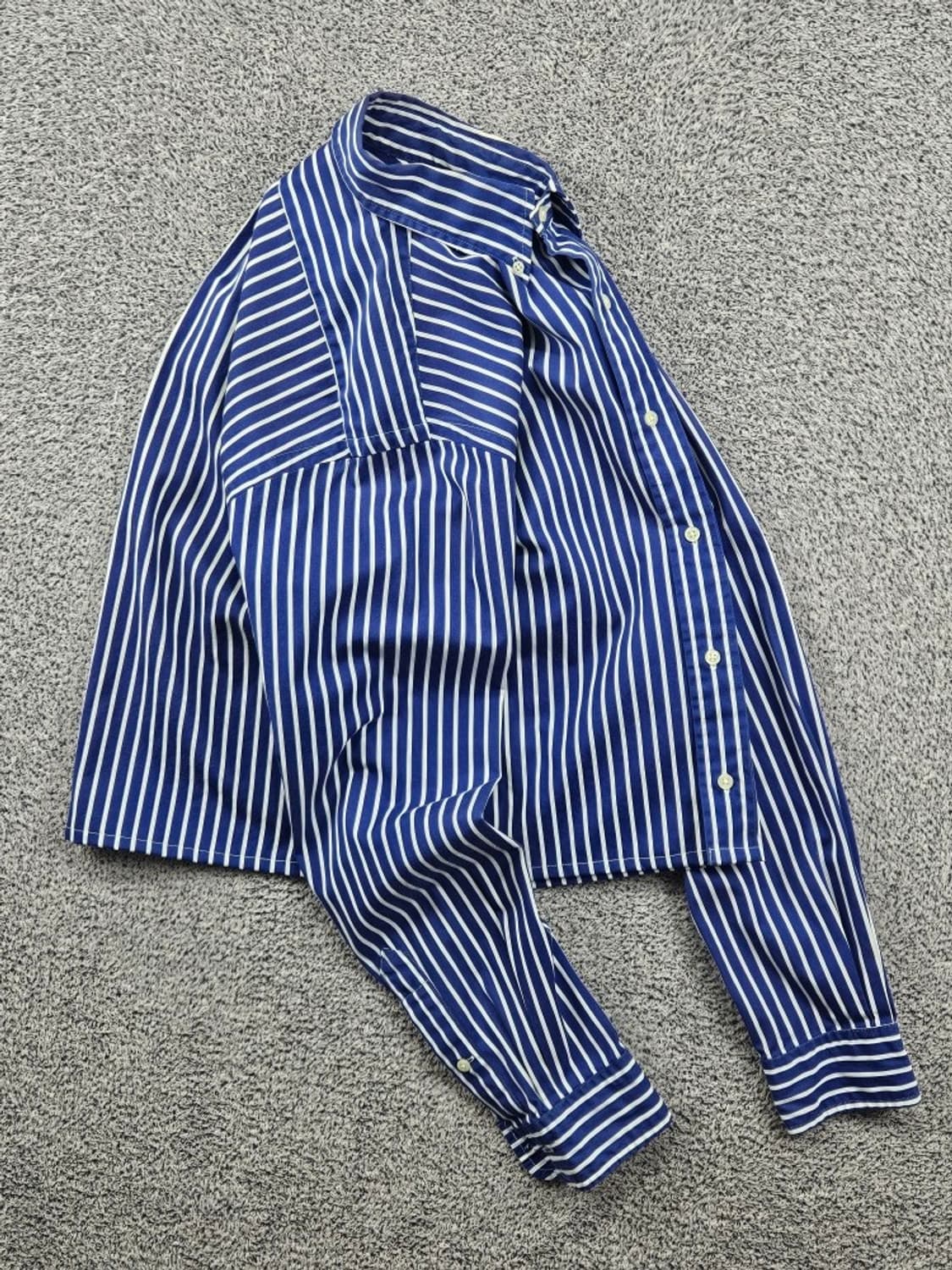 폴로랄프로렌 크롭 커스텀 스트라이프 셔츠 ( S ) / 11665 상품이미지4