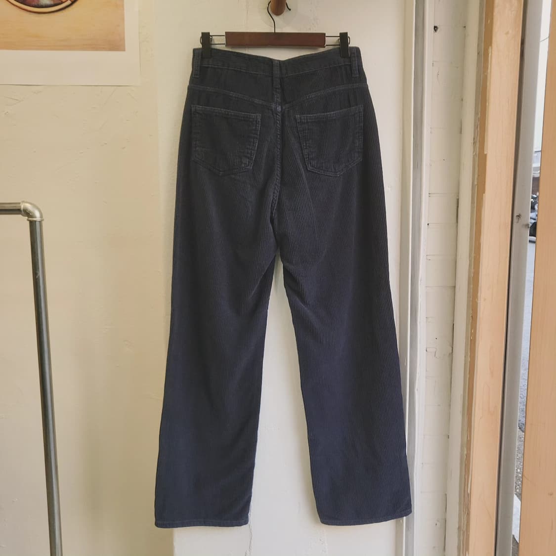 98project 네이비 코듀로이 팬츠 여자 27인치 상품이미지5