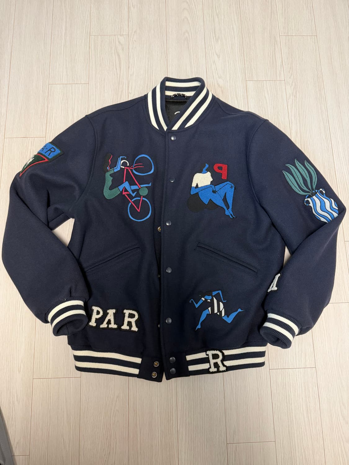 파라 PARRA 바시티 자켓 L 상품이미지1