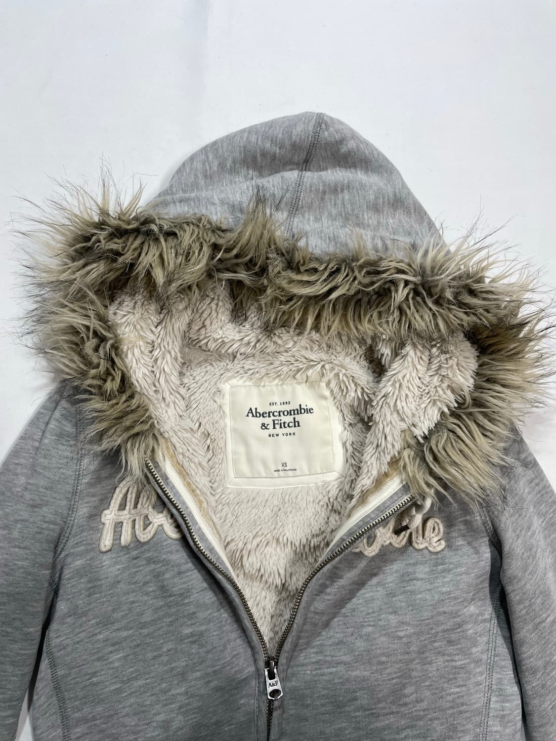 아베크롬비 울프죠 딱붙 후드집업 상품이미지4