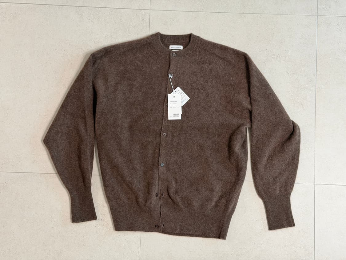 캡틴선샤인 25fw 캐시미어 니트 가디건 브라운 5사이즈 새제품 상품이미지2