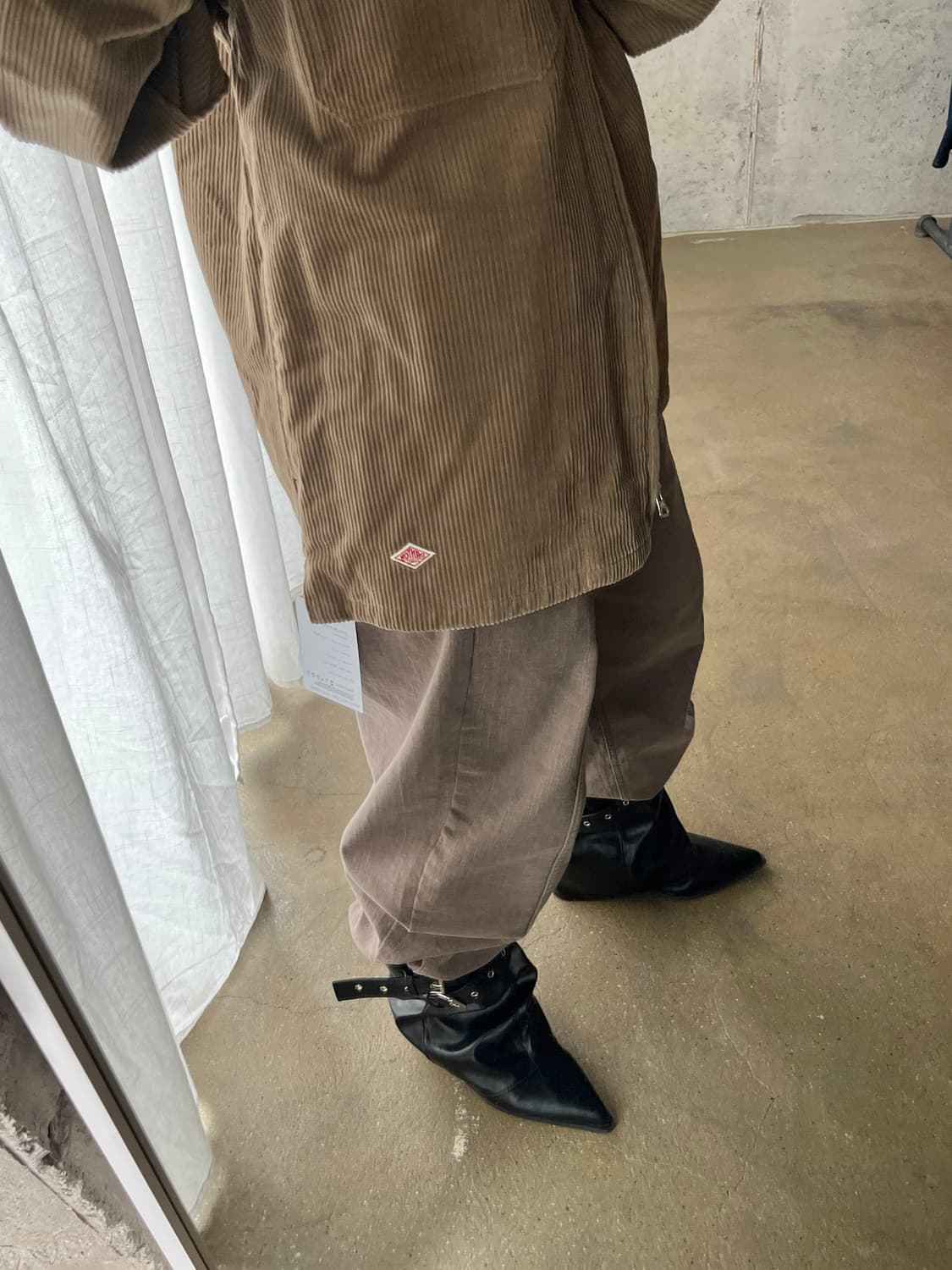 Danton 단톤 코듀로이 자켓 카멜 상품이미지3