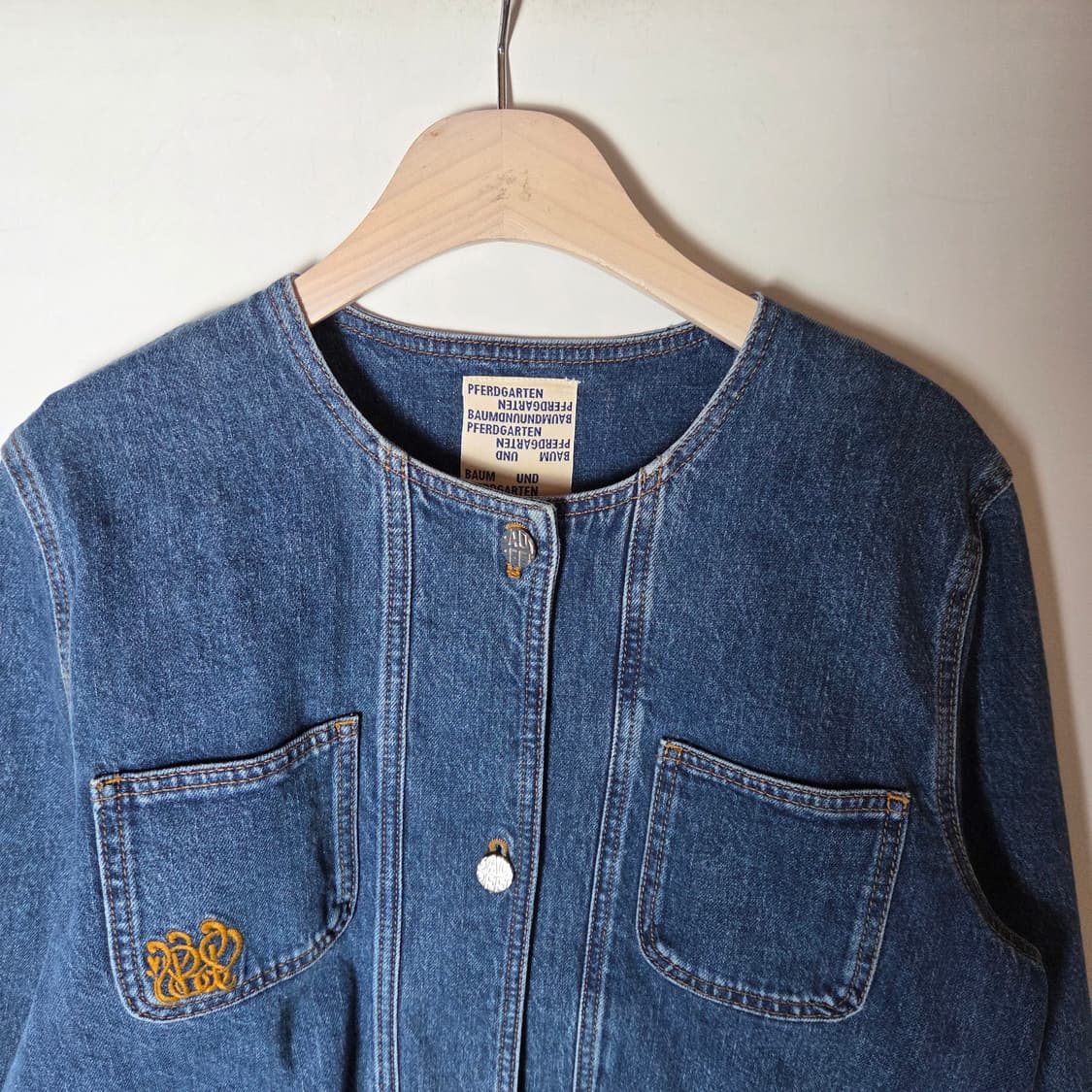 [Baum und Pferdgarten] 카라리스 데님 초어자켓 상품이미지3