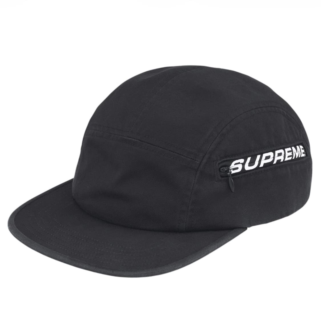 [새상품] 슈프림 Supreme 26ss 사이드 집 캠프캡 블랙 상품이미지1