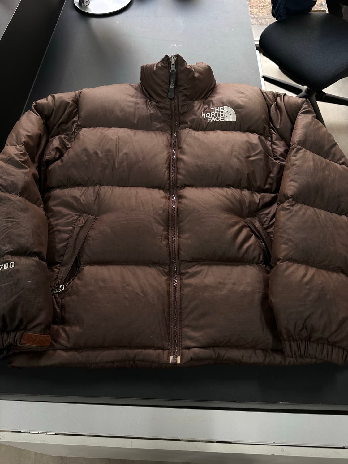 노스페이스 90s 눕시 패딩 초콜렛 상품이미지5