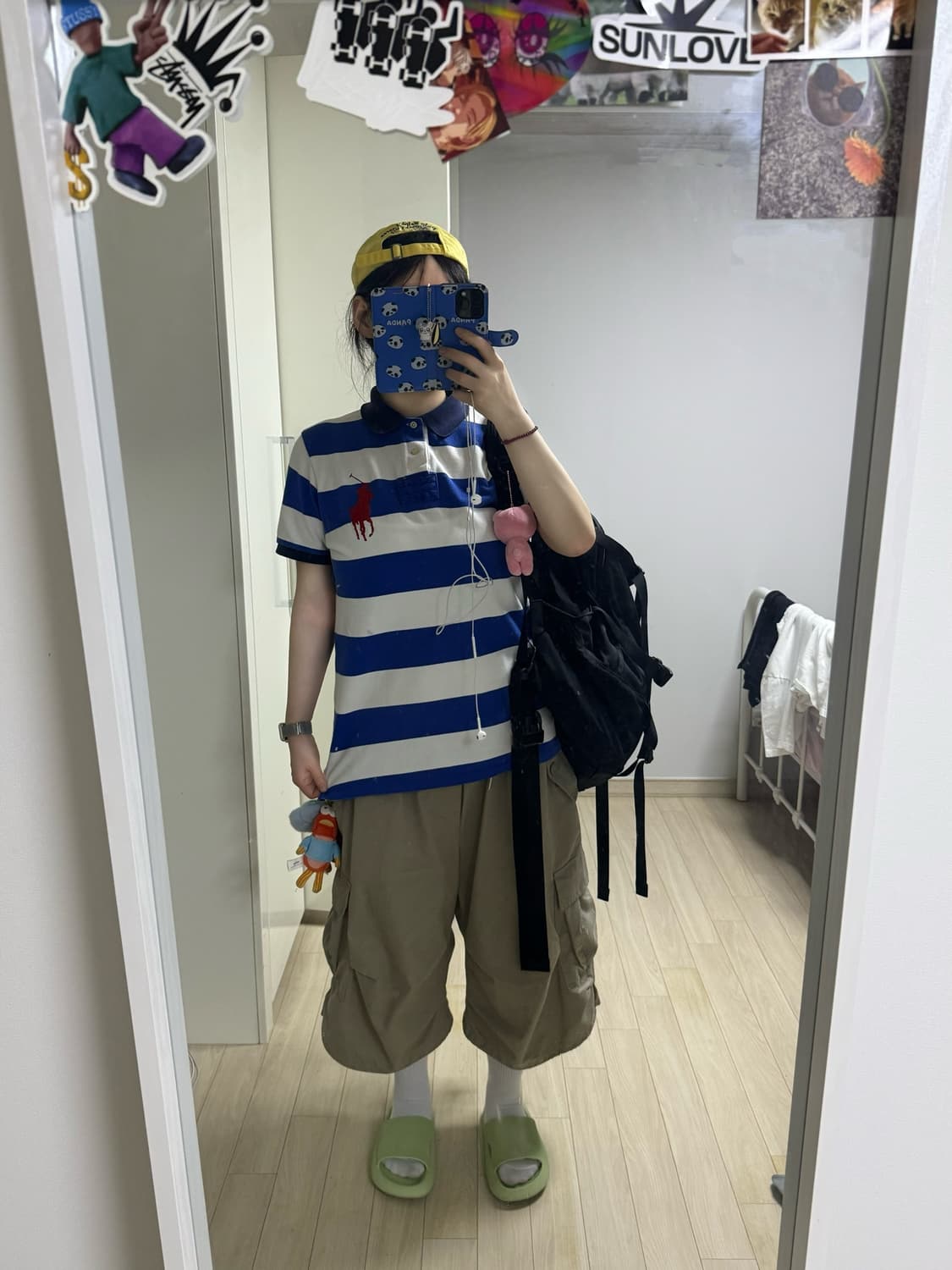 정품)대장급 폴로 빅포니 카라티 럭비 성조기  상품이미지1