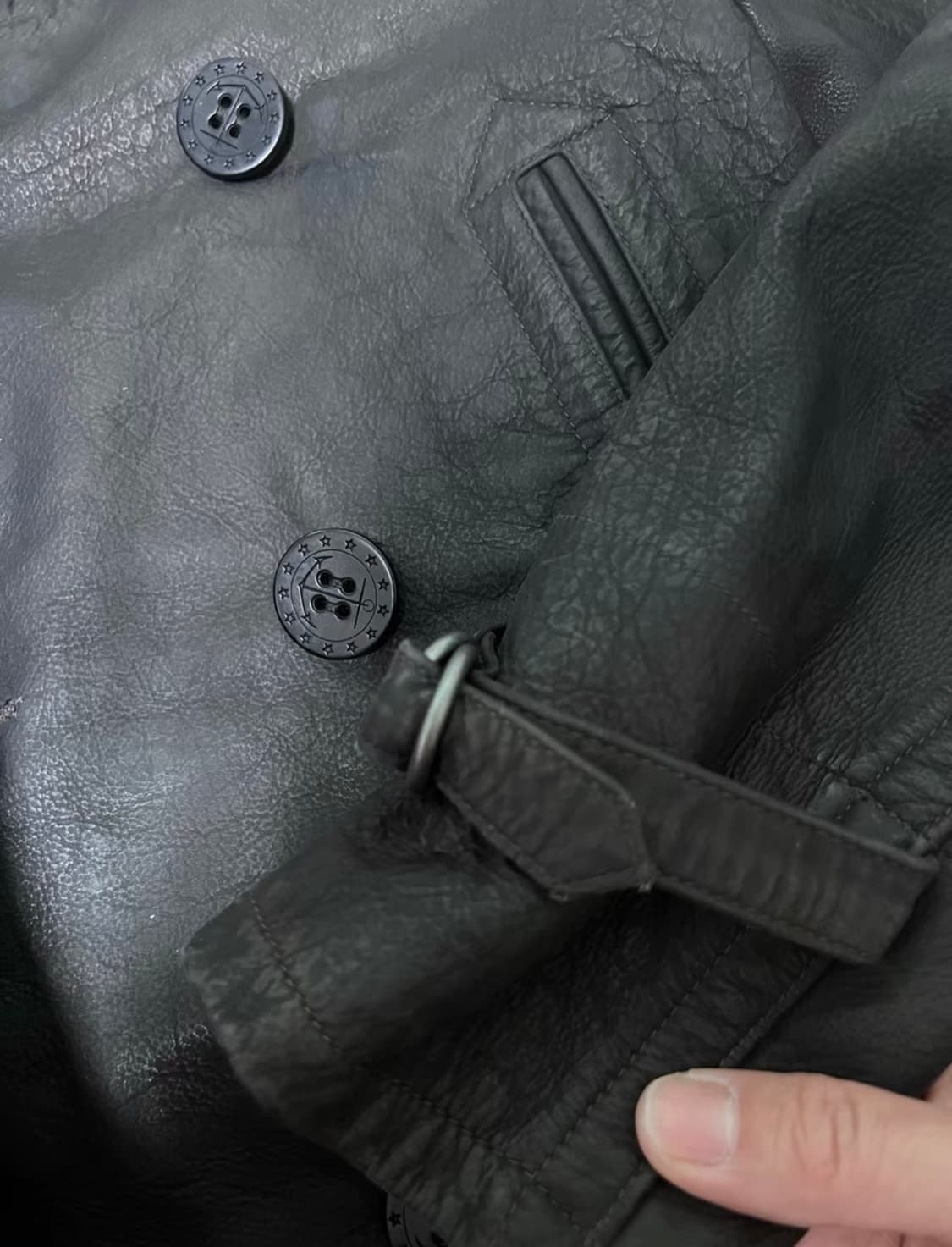 rrl 버팔로 레더 s 상품이미지4