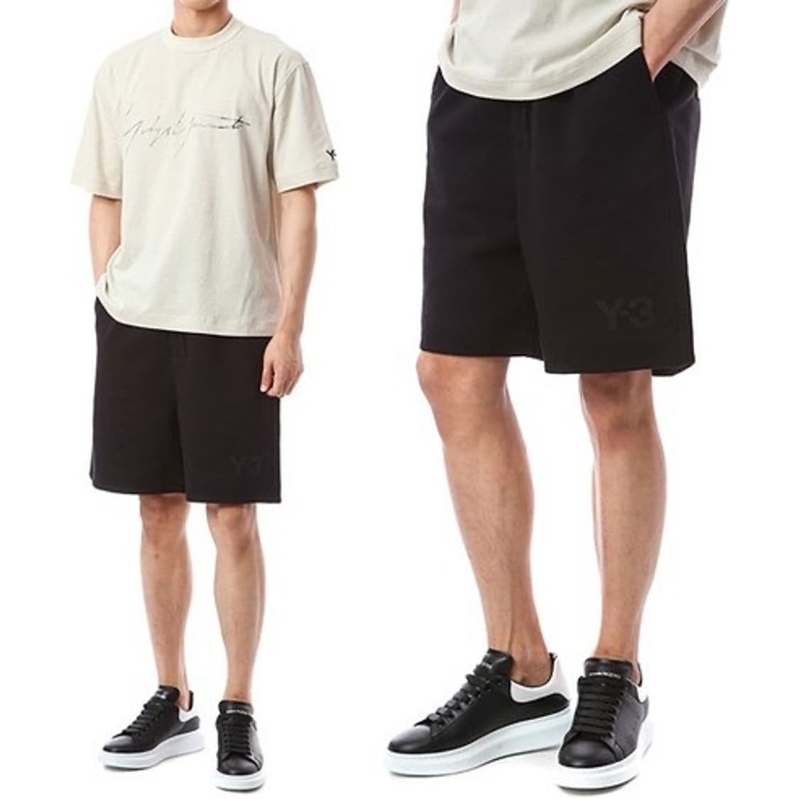 32~34/ 요지야마모토 Y-3 클래식 쇼츠 팬츠(새상품) 상품이미지2