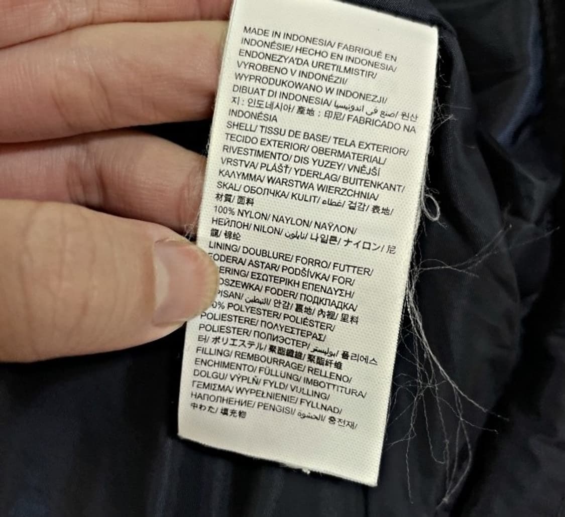 켈빈클라인 점퍼 패딩 95/M 상품이미지4