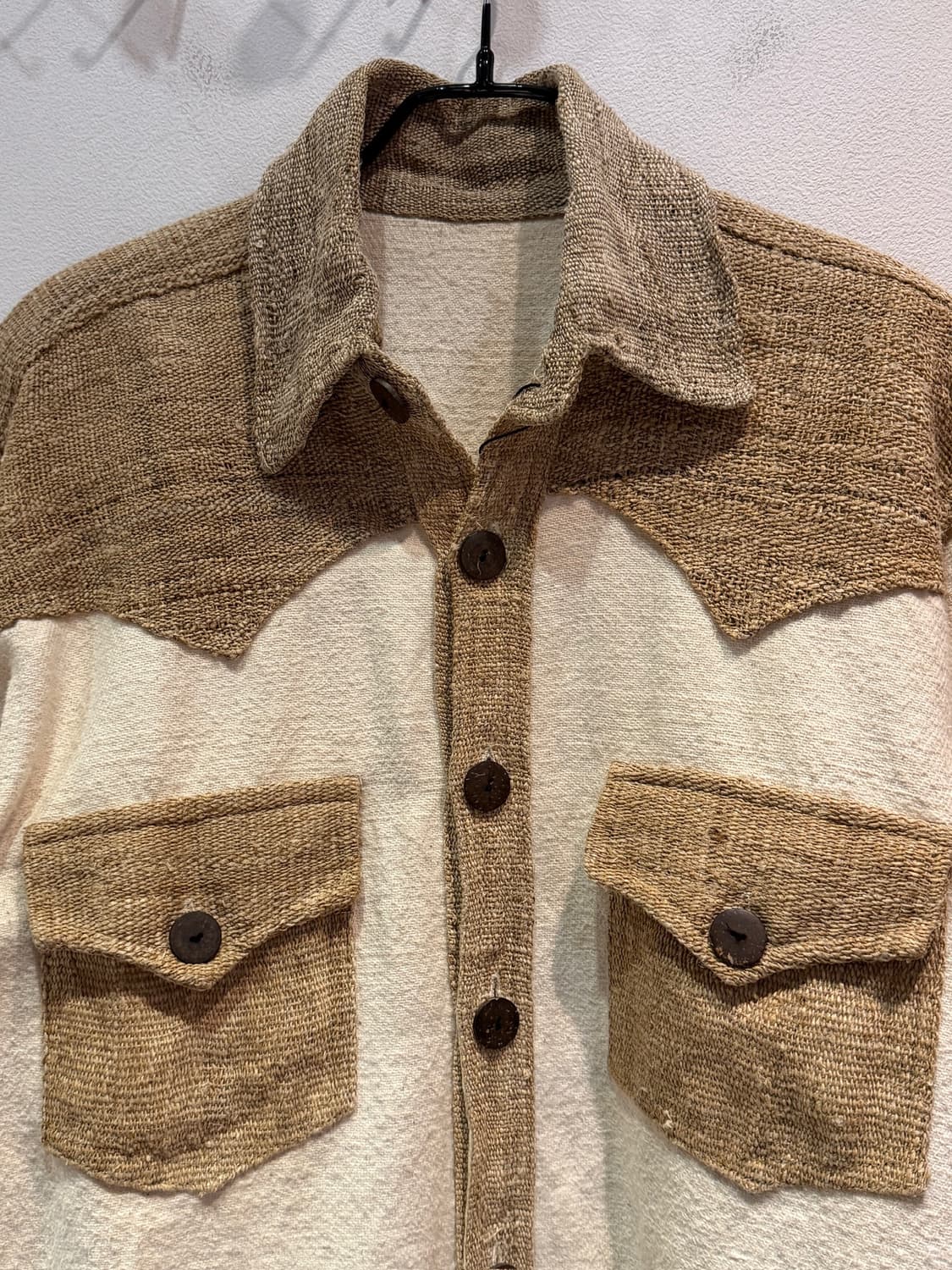 Vintage Western Style Texture Shirt 상품이미지3