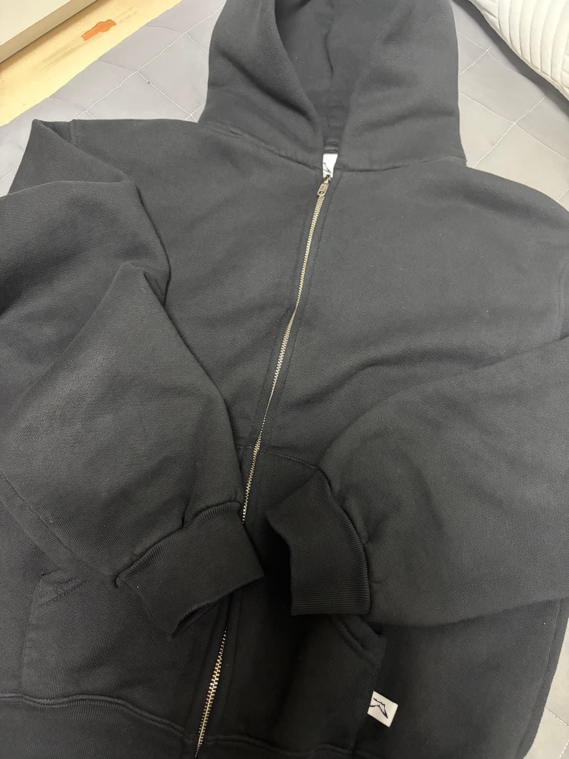 아킴보 후드집업 블랙 M 상품이미지2