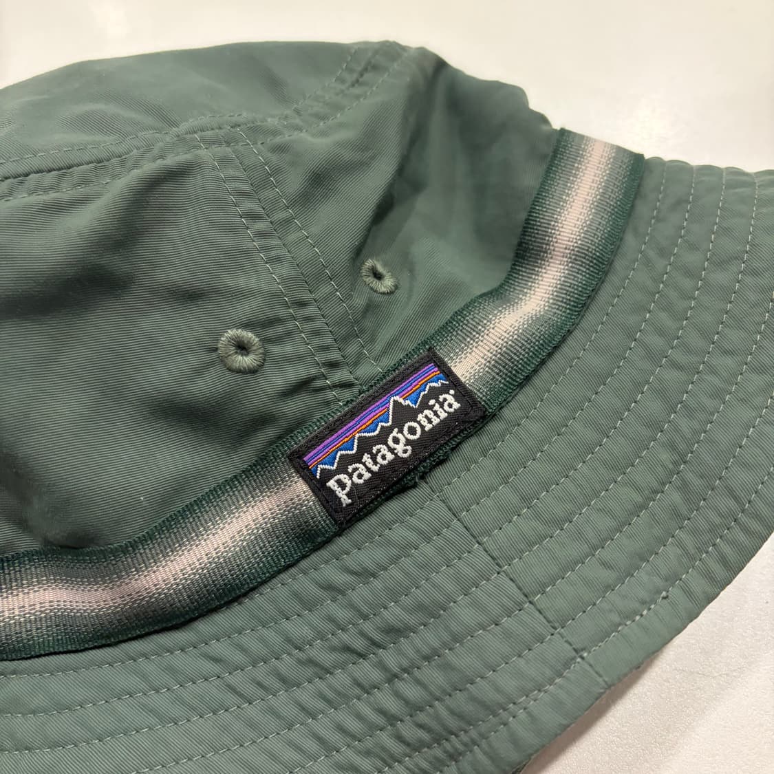 [M] 파타고니아 나일론 버킷햇 모자 그린 상품이미지3